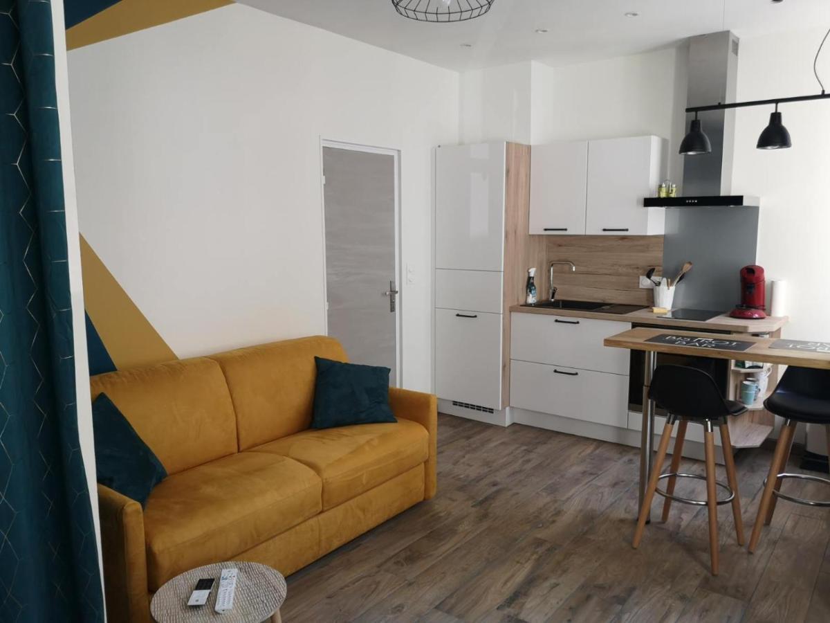 Haute ville : studio ravissant Granville Esterno foto
